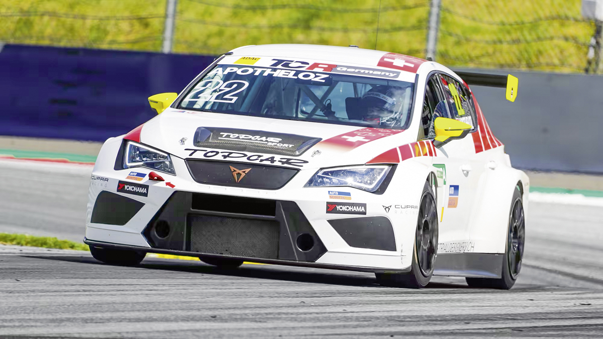 Im ersten TCR–Jahr war der Zürcher zweitbester Rookie.