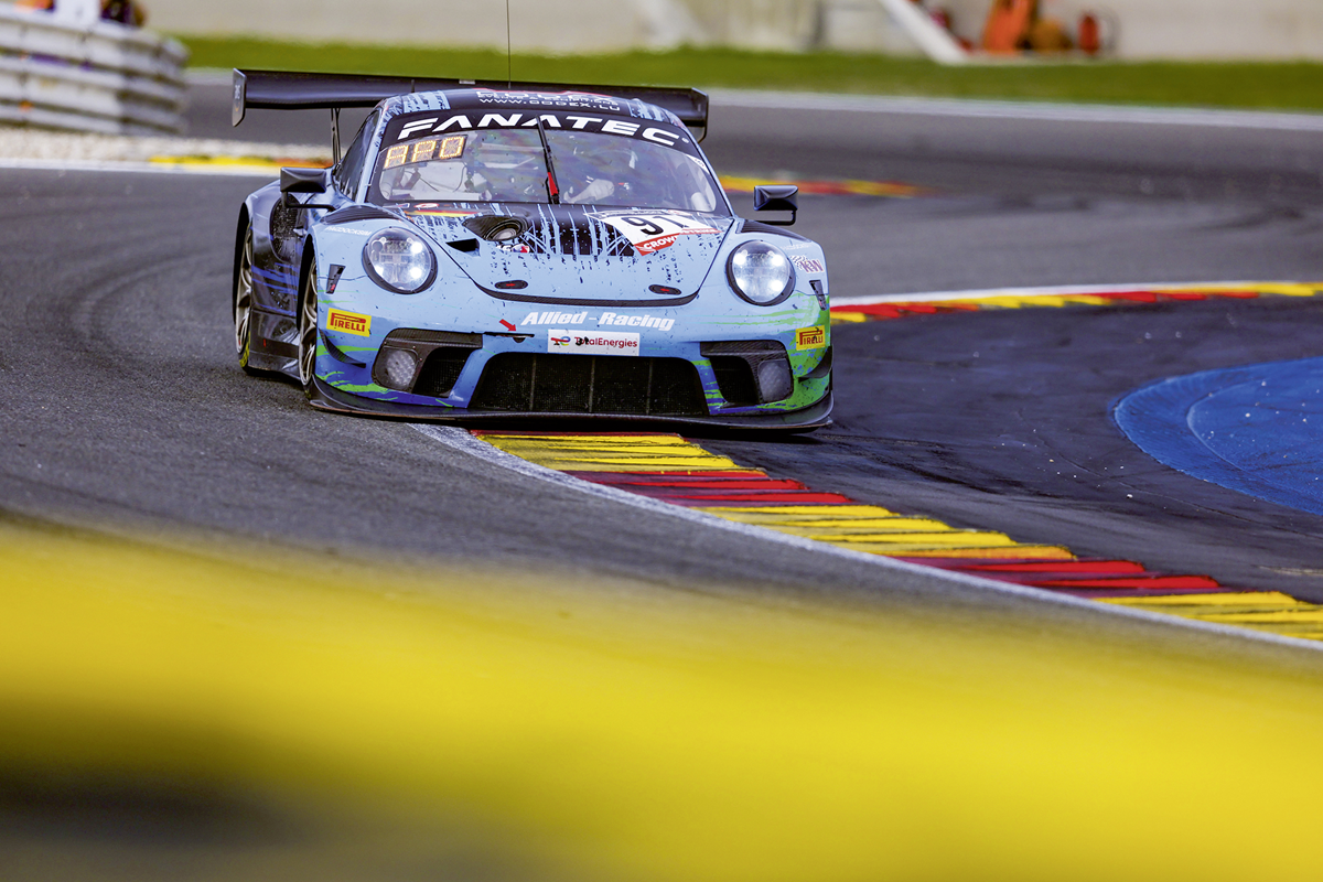 Mit Allied Racing schaffte Apothéloz den Aufstieg ins GT3–Auto.