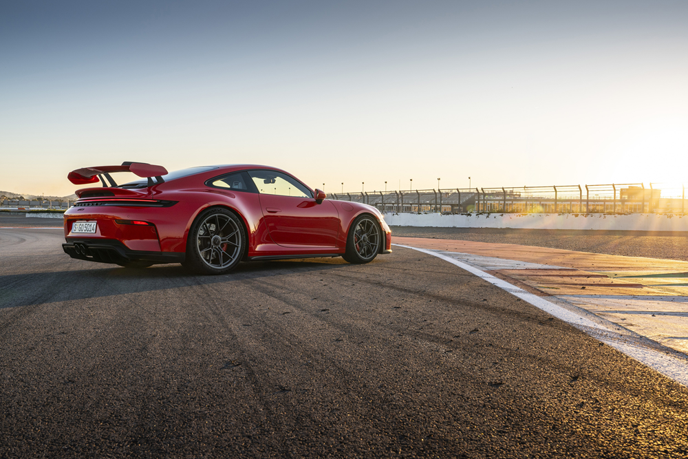 Porsche 911 GT3, vue arrière