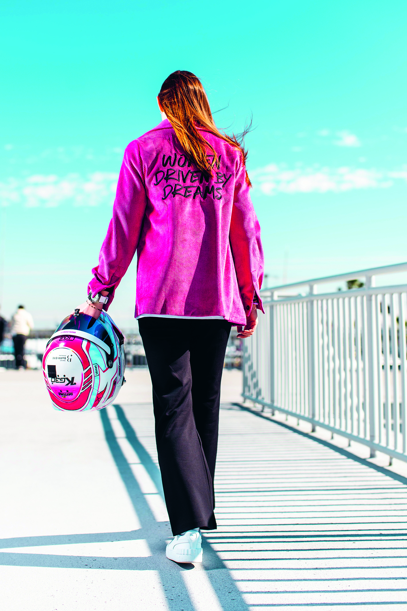 Karen Gaillard auf dem Weg in die Zukunft