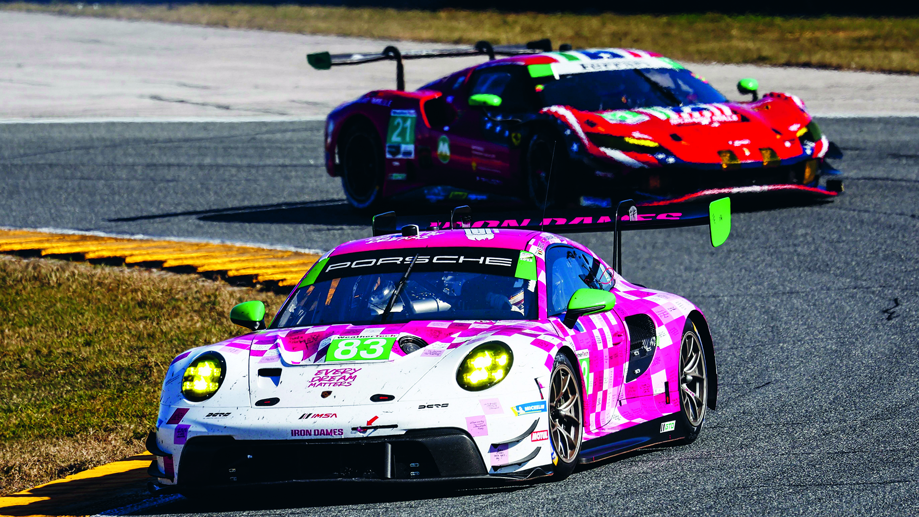 Porsche Gaillard, Frey in Action