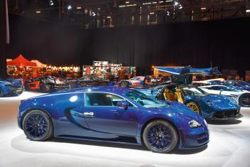 Dans le hall 1, on pouvait admirer de nombreuses raretés dans le domaine des voitures de sport et des voitures classiques.