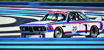 Schön und schnell: Christian Traber im 3.0 CSL auf dem Circuit Paul Ricard bei Le Castellet/F