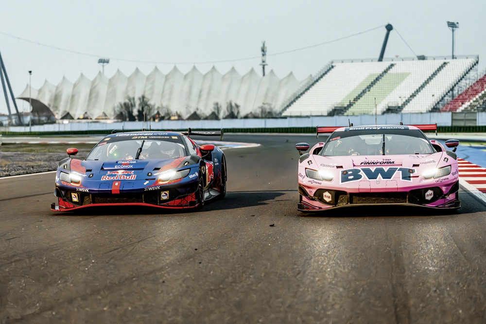 Mit neuen Hauptsponsoren auf den Ferrari 296 GT3 EVO und neuem Fahrer hat Emil Frey Racing in der DTM und der GT WC Grosses vor.