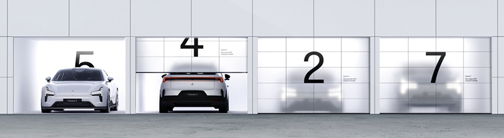 Die künftige Polestar-Modellpalette.