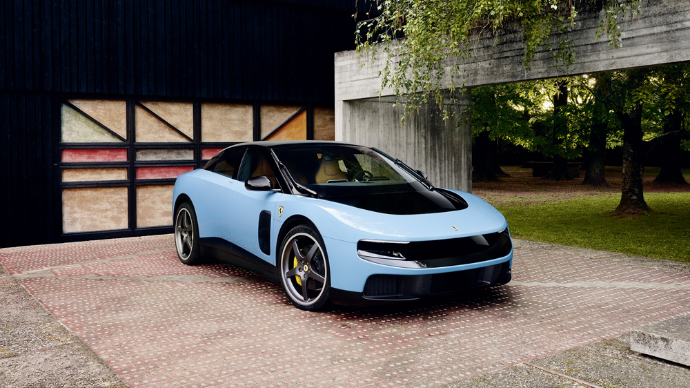 Der Luce ist kein flacher Zweisitzer, sondern ein geräumiger GT-Crossover mit einem Design, das man so von Ferrari noch nie gesehen hat. 