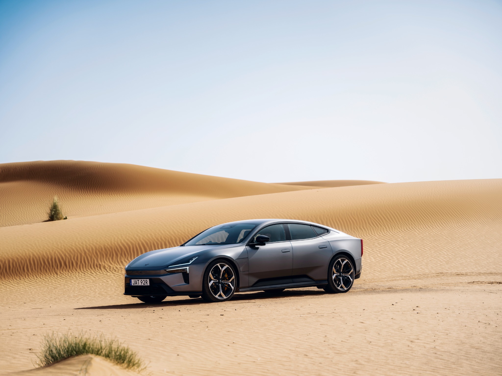 Die erste Medienfahrt mit dem Polestar 5 führte über rund 6'000 Kilometer von Göteborg bis in die Sahara.