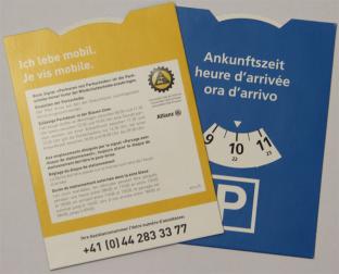 Disque de stationnement