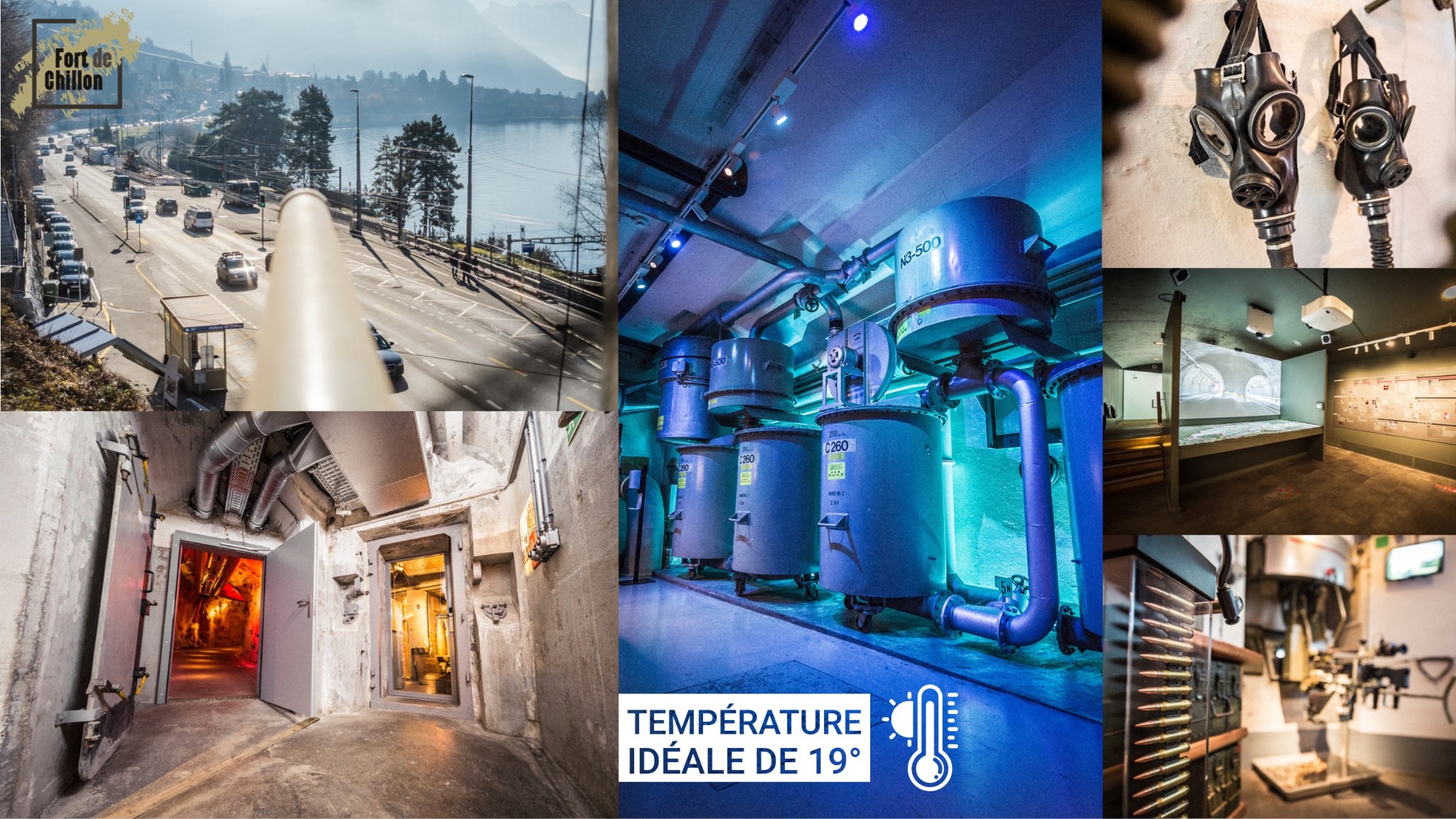 Musée Fort de Chillon, Veytaux/Montreux – Automobile Club de Suisse ACS