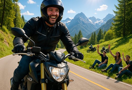 Evionnaz en mode deux-roues – Journée d’essais moto