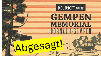 Absage Gempen Memorial 2026 vom Samstag, 12. September 2026
