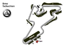 Streckenplan von Tschechien, Brünn