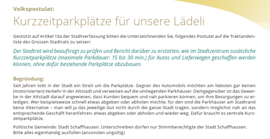 volkspostulat
