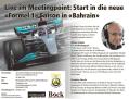 Live im Meetingpoint: Start in die neue "Formel 1" Saison in "Bahrain"