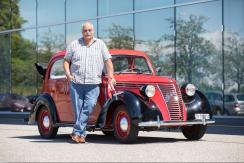 Fiat Balilla 508c trasformabile mit Besitzer, Schütz