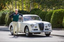Lancia Aurelia B20GT mit seinem Besitzer Alex Zimmermann