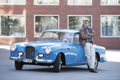 Alfred Stierlin, Winterthur mit seinem Alvis TC108G