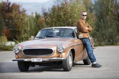 Volvo P1800ES mit seinem Besitzer Ralf Aerne