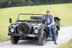 Werner O. Weber aus Zollikon mit seinem Porsche 597 «Jagdwagen»