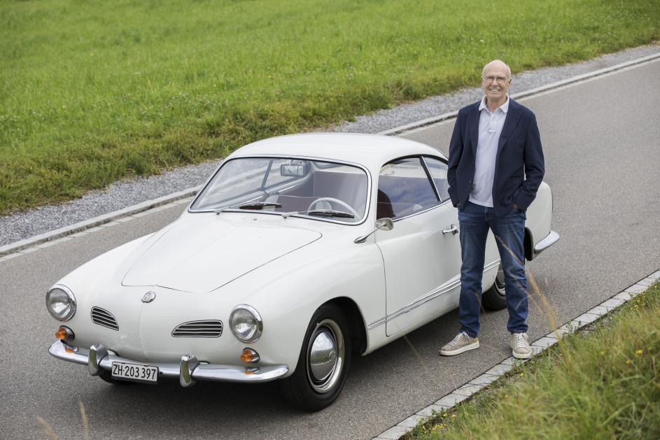 Martin Hegglin, Meilen VW Karmann Ghia, 1964, 4-Zylinder, 1200 ccm, 32 PS.