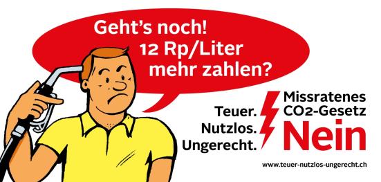 Plakat Abstimmungskampagne