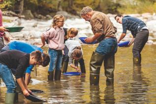 Im Goldrausch: In Gondo kann man in die Zeit der Goldwascher eintauchen.
