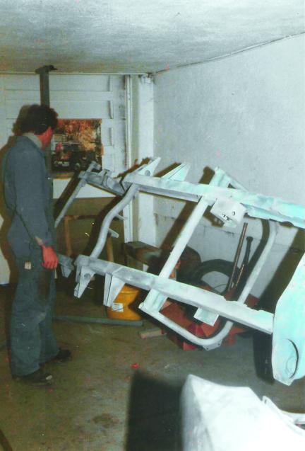 Das Chassisgerippe wird gründliche überarbeitet.