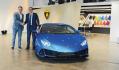 René Hirsch (links) mit Frederico Foschini, Chief ­Marketing & Sales Officier, Lamborghini Automobili.