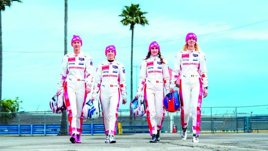 Michelle Gatting, Rahel Frey, Karen Gaillard, Sarah Bovy