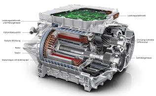 Audi Q4 e-tron 55 PSM arrière.