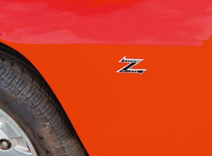Das Markenemblem «Z» trägt die Inschrift «zagato milano».