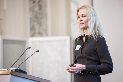 Linda Thulin, presidente del Corridoio ferroviario europeo per il trasporto merci (Scanmed)